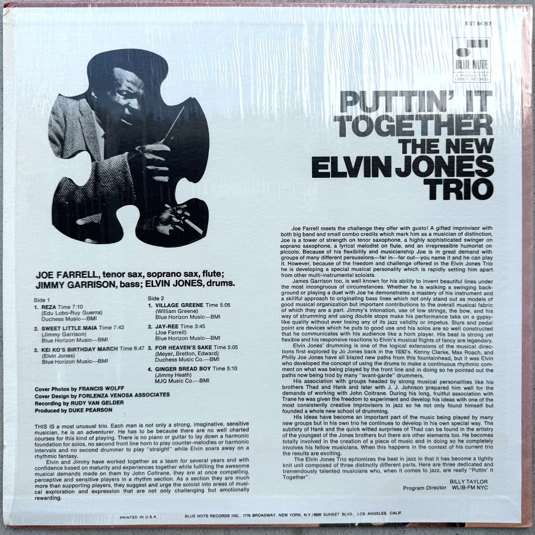 84282/ ELVIN JONES - Puttin' It Together